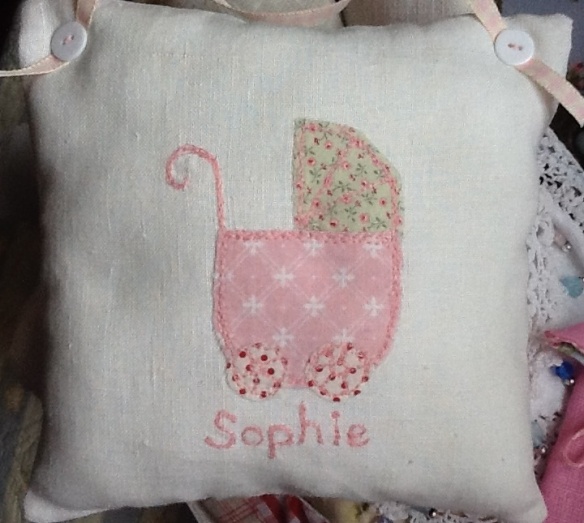 Baby pillow for Sophie